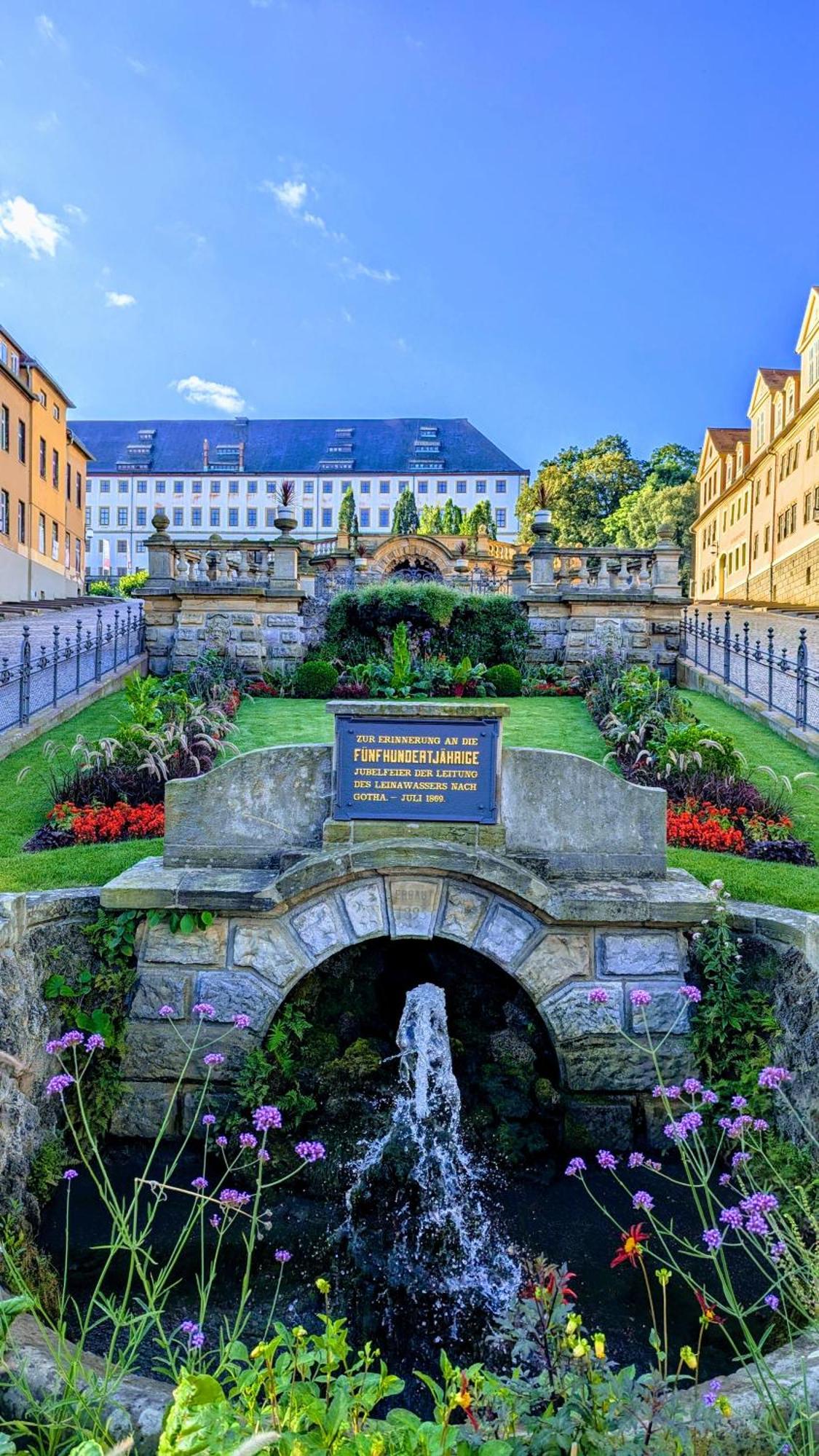 Fewo Urban Gotha-Apartment Friedenstein- Am Schlosspark- Parken An Der Der Tuer- Barrierefrei, 900 Meter Zum Bahnhof - Wallbox Luaran gambar
