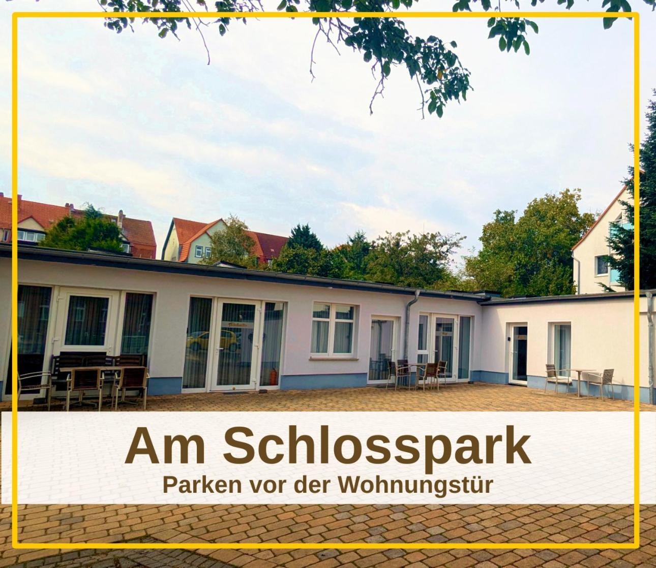 Fewo Urban Gotha-Apartment Friedenstein- Am Schlosspark- Parken An Der Der Tuer- Barrierefrei, 900 Meter Zum Bahnhof - Wallbox Luaran gambar